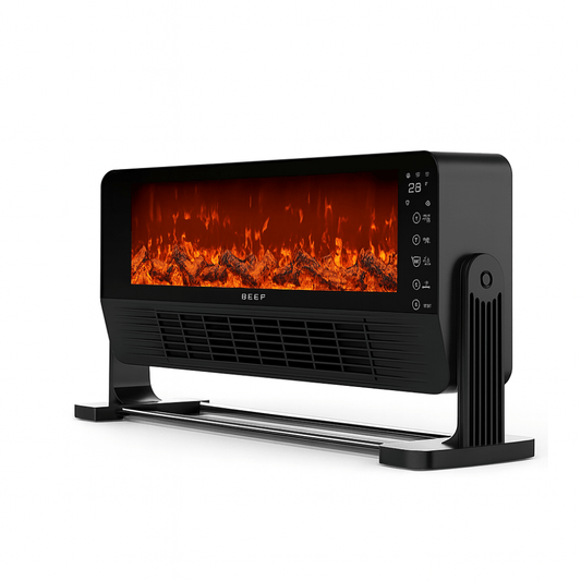 Elektrisk Varmeblæser med Fjernbetjening - Hyggeshoppen