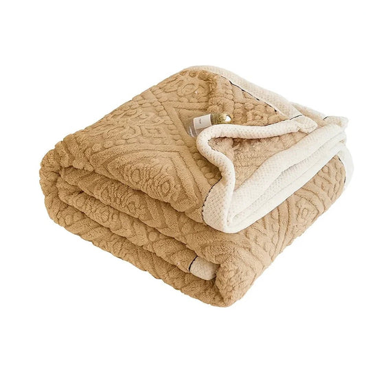 Luksus Vintertæppe i Mikrofiber - Hyggeshoppen