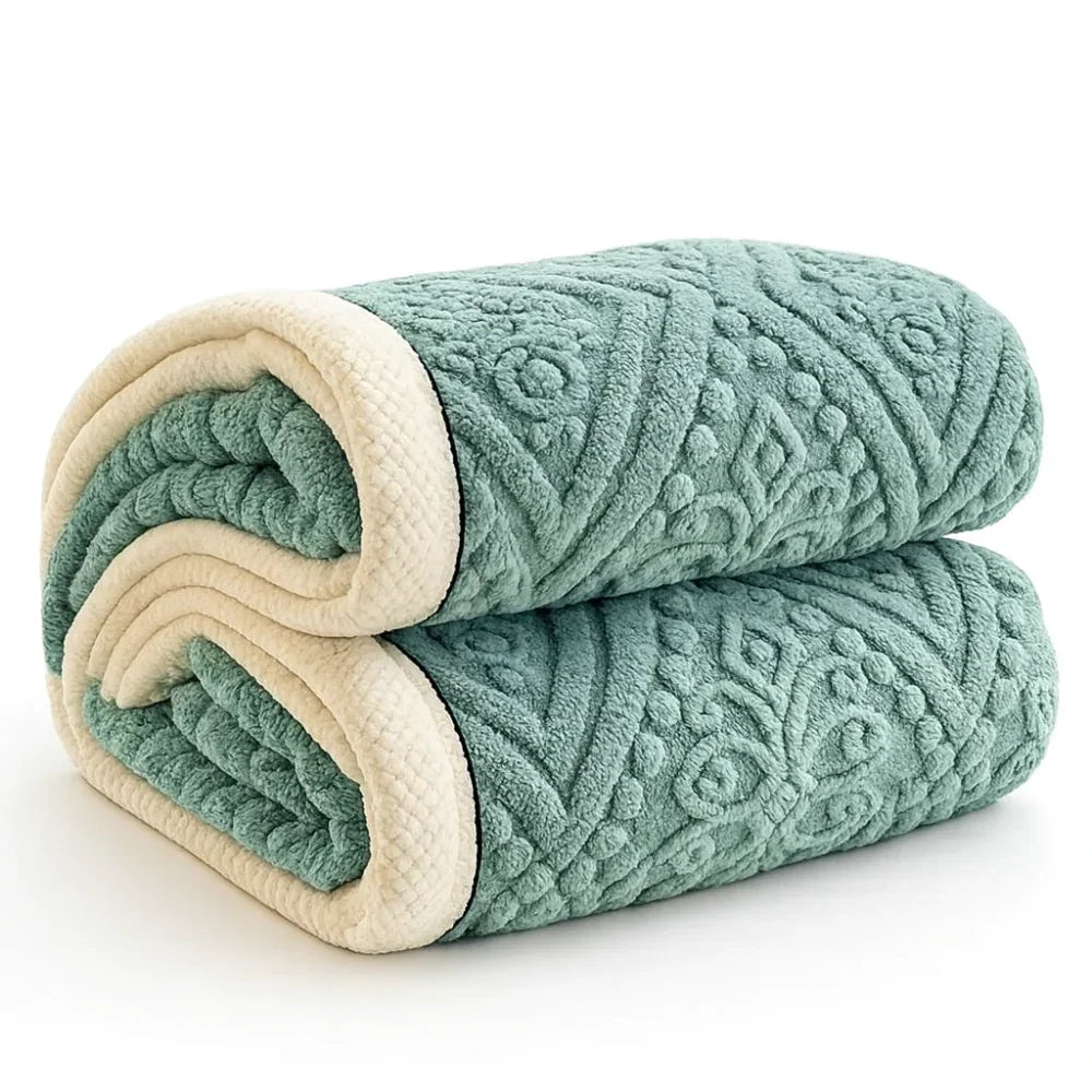 Luksus Vintertæppe i Mikrofiber - Hyggeshoppen