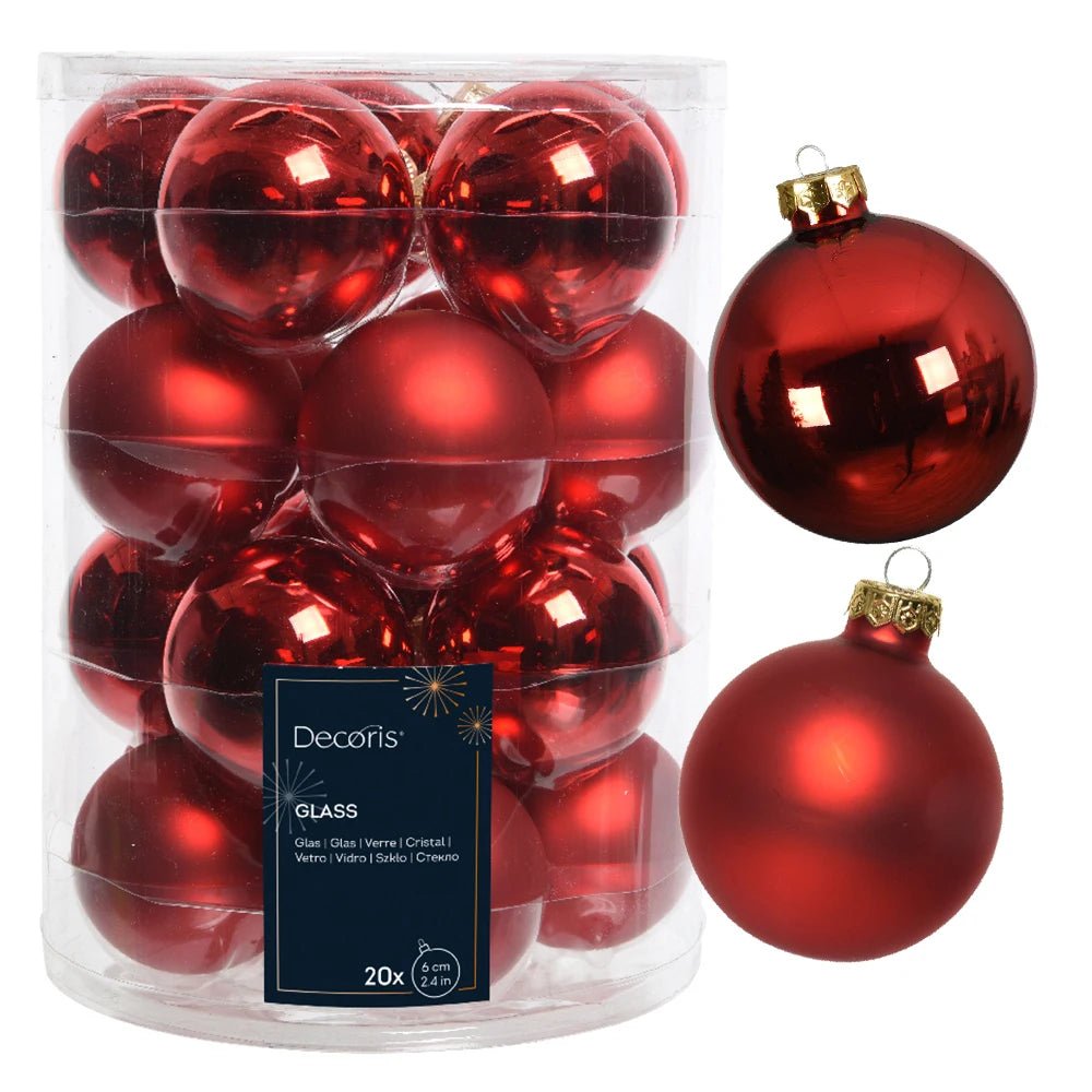 Julekugler 20 stk. - Hyggeshoppen